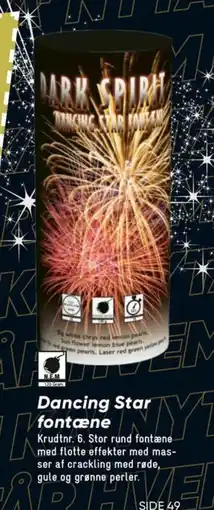 Bilka Dancing Star fontæne tilbud