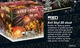 Bilka Evil Skyl 25 skud tilbud
