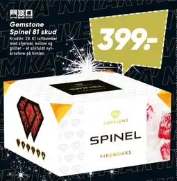 Bilka Gemstone Spinel 81 skud tilbud