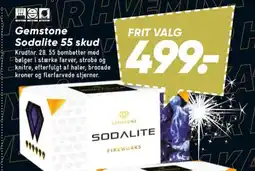 Bilka Gemstone Sodalite 55 skud tilbud