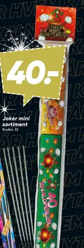Bilka Joker mini sortiment tilbud