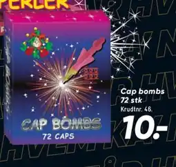 Bilka Cap bombs tilbud