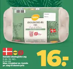 Netto Danske økologiske æg tilbud