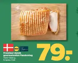 Netto Premieur dansk gourmetsaltet flæskesteg tilbud