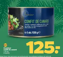 Netto Premieur confit de canard tilbud