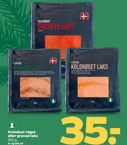 Netto Premieur røgeteller gravad laks tilbud