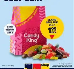 BorderShop BLAND SELV SLIK tilbud