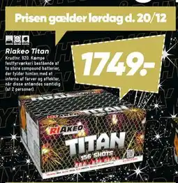 Bilka Riakeo Titan tilbud
