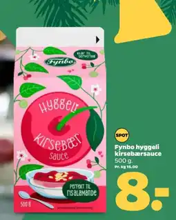 Netto Fynbo hyggeli kirsebærsauce tilbud
