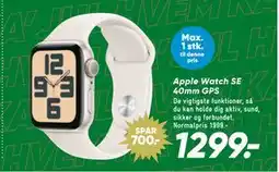 Bilka Apple Watch SE 40mm GPS tilbud