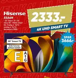 Bilka Hisense 55A6N tilbud