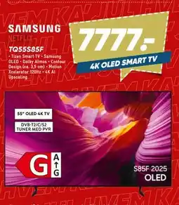 Bilka SAMSUNG TQ55S85F tilbud