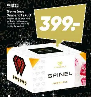 Bilka Gemstone Spinel 81 skud tilbud