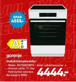 Bilka Induktionskomfur tilbud