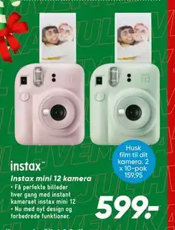 Bilka Instax mini 12 kamera tilbud