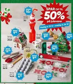 Bilka 50% på julevarer tilbud