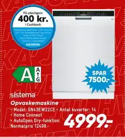 Bilka Opvaskemaskine tilbud