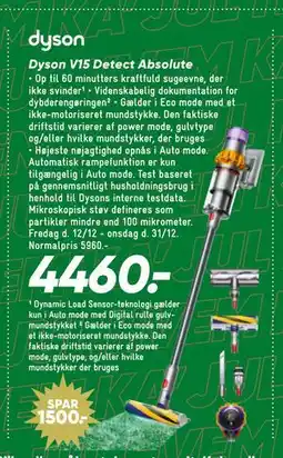 Bilka Dyson V15 Detect Absolute tilbud