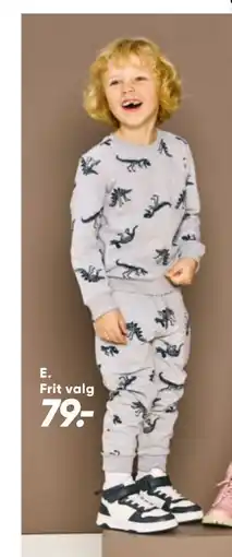 Bilka Sweatbluse eller -bukser tilbud