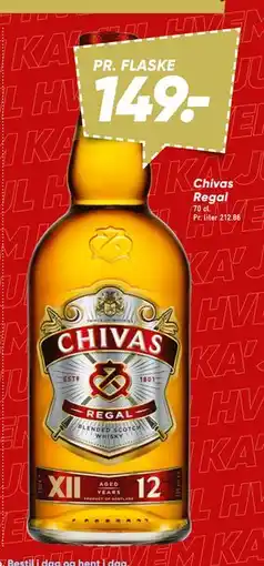 Bilka Chivas Regal tilbud