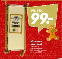 Bilka Mammen skæreost tilbud