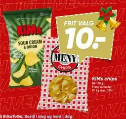 Bilka KiMs chips tilbud