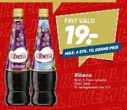 Bilka Ribena tilbud