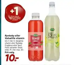 Bilka Rynkeby eller Valsølille vitamin tilbud