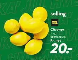 Bilka Citroner tilbud