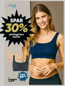 Bilka Spar 30% på Sloggi Zero Feel bh tilbud