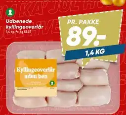 Bilka Udbenede kyllingeoverlår tilbud