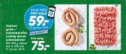 Bilka Hakket grise-/ kalvekød eller Ludvig dansk julemedister tilbud