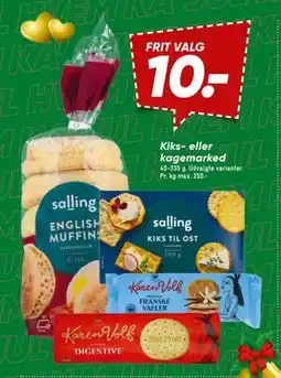 Bilka Kiks- eller kagemarked tilbud