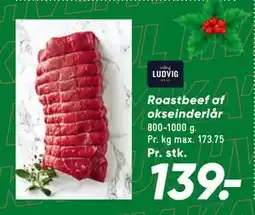 Bilka Roastbeef af okseinderlår tilbud