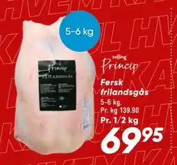 Bilka Fersk frilandsgås tilbud