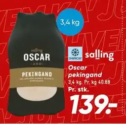 Bilka Oscar pekingand tilbud