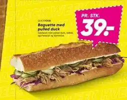 Bilka Baguette med pulled duck tilbud