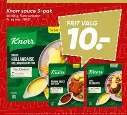 Bilka Knorr sauce 3-pak tilbud