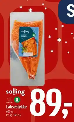 Føtex Laksestykke tilbud