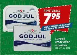 Bilka Lurpak smør eller smørbar tilbud