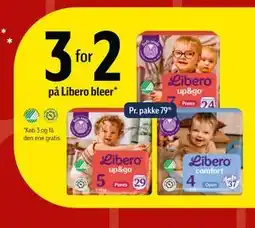 Føtex 3 for 2 på Libero bleer tilbud