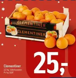 Føtex Clementiner tilbud