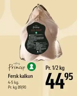 Føtex Fersk kalkun tilbud