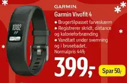 Føtex Garmin Vivofit 4 tilbud