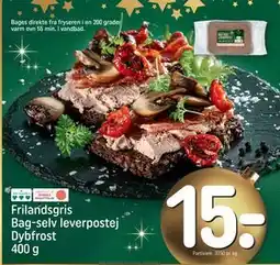 REMA 1000 Frilandsgris Bag-selv leverpostej Dybfrost 400 g tilbud