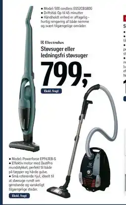 Føtex Støvsuger eller ledningsfri støvsuger tilbud