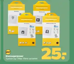 Netto Støvsugerposer tilbud