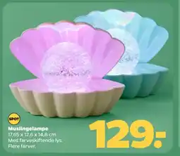 Netto Muslingelampe tilbud