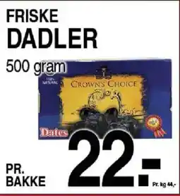 ABC Lavpris Friske dadler tilbud
