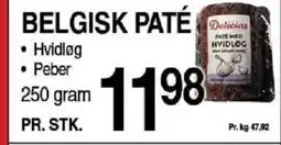 ABC Lavpris Belgisk paté tilbud